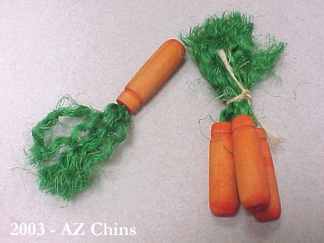 Harvest Carrot Chew Toys